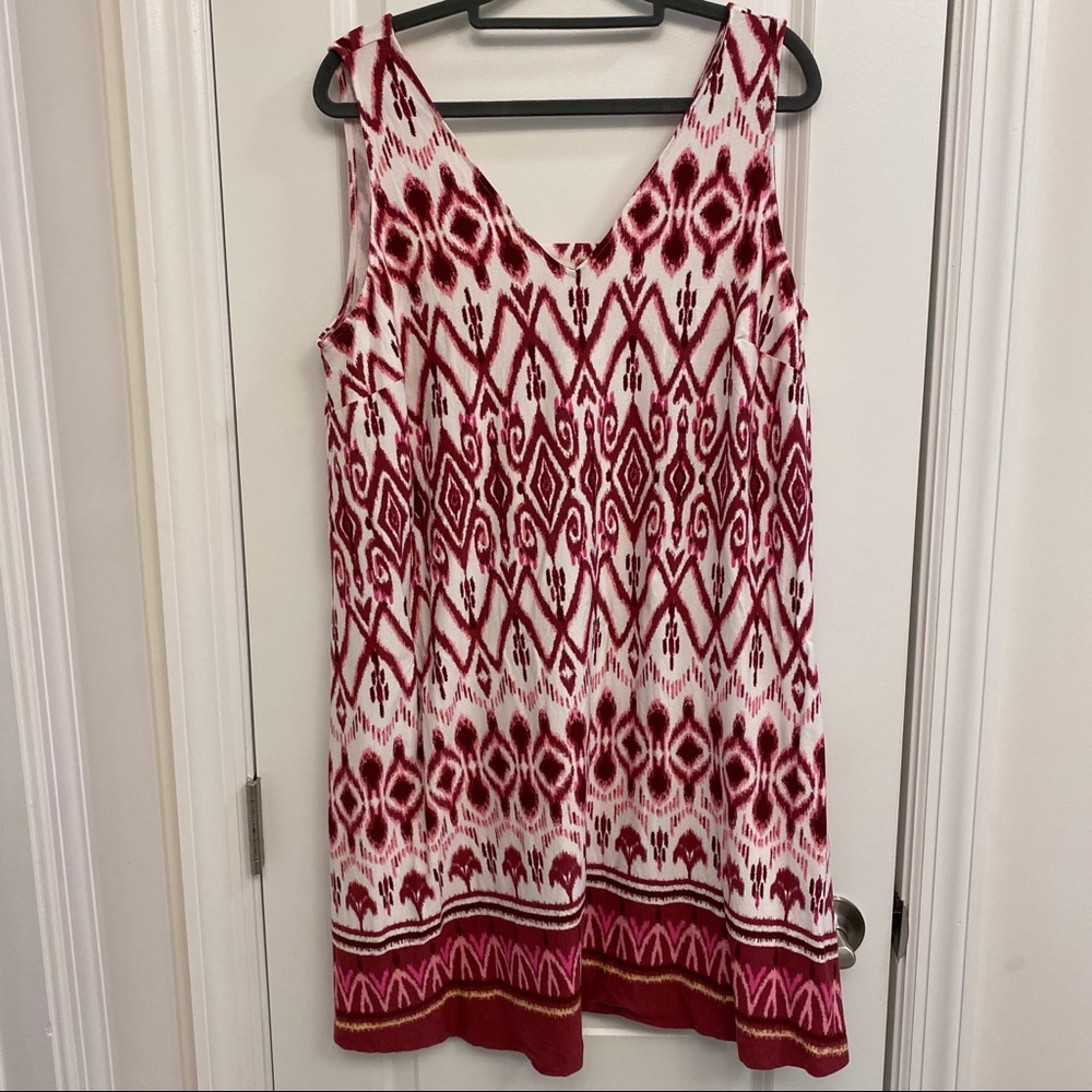 LOFT Patterened Swing Dress